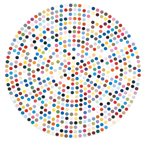 dots in a circle