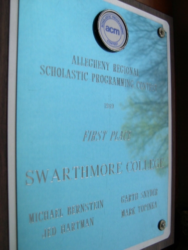 1989 ACM award