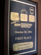 2006 plaque