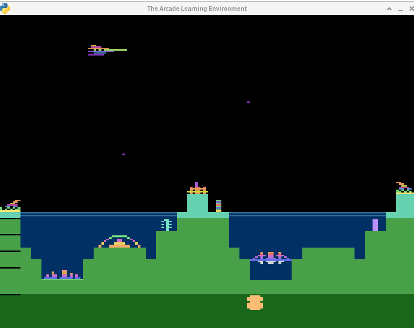 Atari game Atlantis