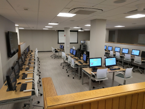 picture of new comp sci lab