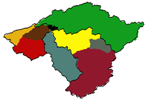 Watershed
boundary comparisions