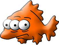 [a three eyed fish]