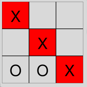 tic-tac-toe board