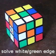 green/white edge