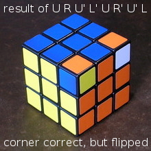 corner 1 correct/flipped