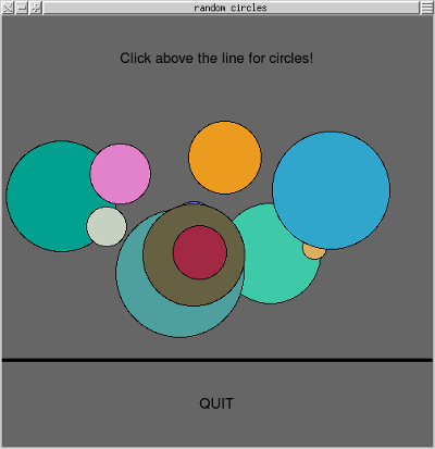 random circles