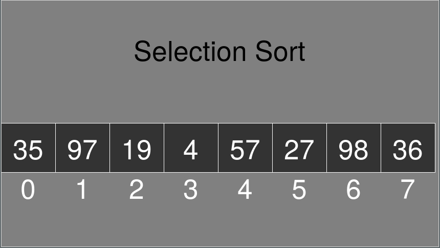 Selection Sort