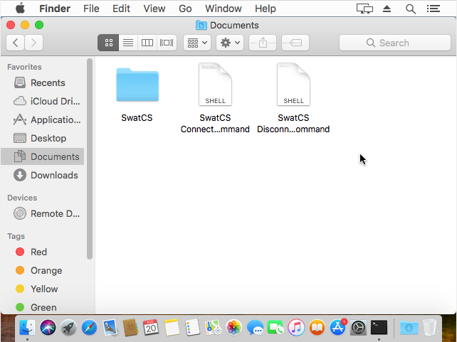mac finder documents